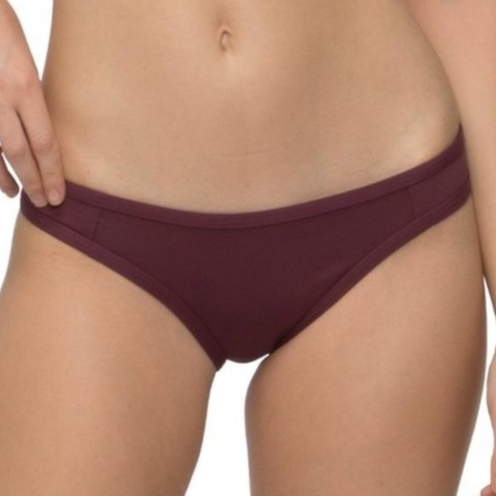 Tavik Womens Jayden Moderate Swim Bottom ONLY in Merlot Extra Small